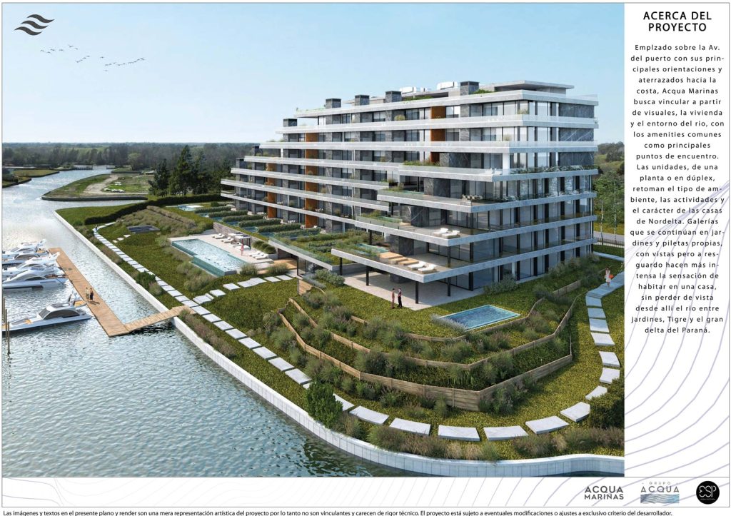 Departamento en Venta en Acqua Marinas, Nordelta, Tigre